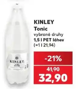 Kaufland Kinley Tonic nabídka