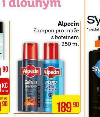 Teta Alpecin šampon nabídka