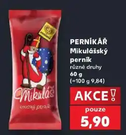 Kaufland Mikuláš perník nabídka