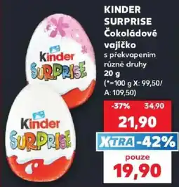 Kaufland Kinder Surprise nabídka