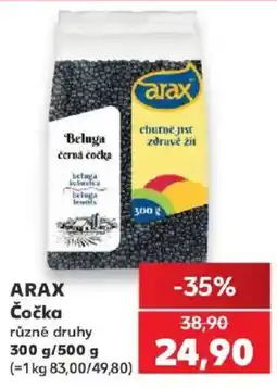 Kaufland Arax čočka nabídka