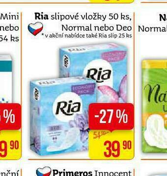 Teta Ria slipové vložky nabídka