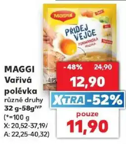 Kaufland Maggi Vařivá polévka nabídka