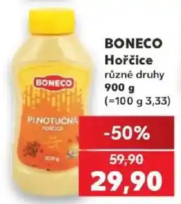 Kaufland Boneco hořčice nabídka