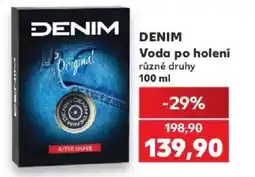 Kaufland Denim voda po holení nabídka