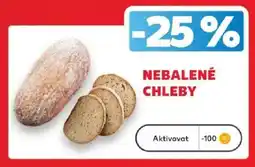 Kaufland Nebalené chleby nabídka