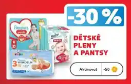 Kaufland Dětské pleny a pantsy nabídka