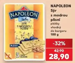 Kaufland Napoleon sýr s modrou plísňí nabídka