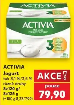 Kaufland Activia jogurt nabídka