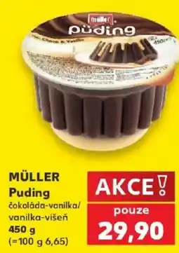 Kaufland Müller Puding čokoláda-vanilka/vanilka-višeň nabídka