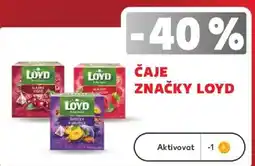 Kaufland Čaje značky Loyd nabídka