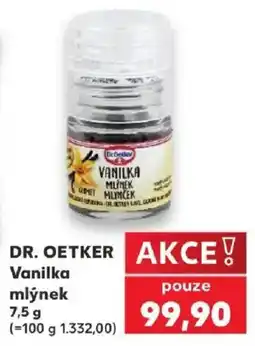 Kaufland Dr. Oetker Vanilka mlýnek nabídka