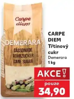 Kaufland Carpe diem Třtinový cukr Demerara nabídka
