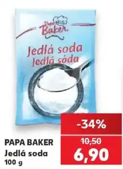 Kaufland Papa Baker Jedlá soda nabídka