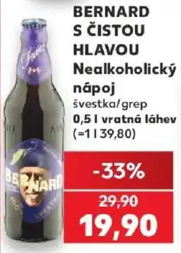 Kaufland Bernard s čistou hlavou nabídka