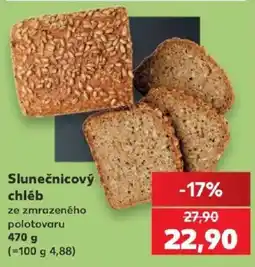 Kaufland Slunečnicový chléb nabídka