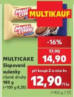 Kaufland Multicake slepované sušenky různé druhy nabídka