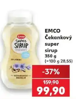 Kaufland Emco čekankový super sirup nabídka