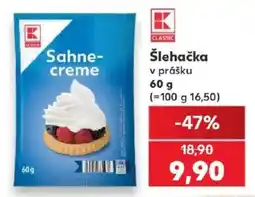 Kaufland K Classic šlehačka nabídka