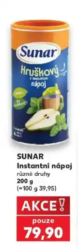 Kaufland Sunar instantní nápoj různé druhy nabídka