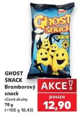 Kaufland Ghost snack Bramborový snack různé druhy nabídka