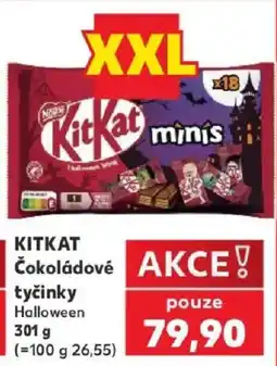 Kaufland KitKat čokoládové tyčinky halloween nabídka