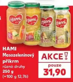 Kaufland Hami Masozeleninový příkrm nabídka