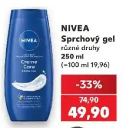 Kaufland Nivea sprchový gel nabídka