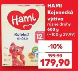 Kaufland Hami Batolecí mléko nabídka
