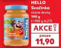 Kaufland Hello svačinka nabídka
