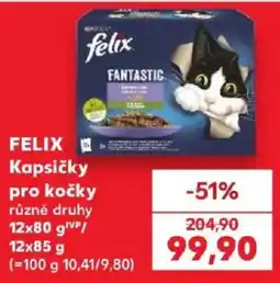 Kaufland Felix kapsičky pro kočky nabídka