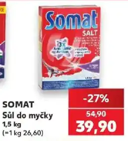 Kaufland Somat sůl do myčky nabídka