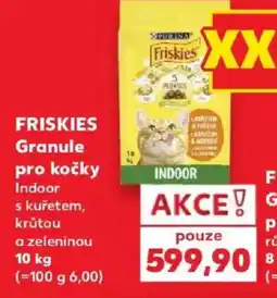 Kaufland Friskies Granule pro kočky Indoor nabídka