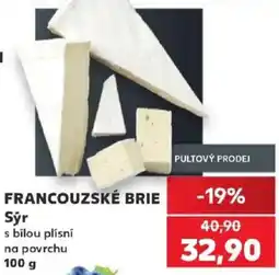 Kaufland Francouzské brie nabídka