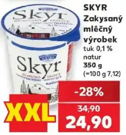 Kaufland Skyr zakysaný mléčný výrobek natur nabídka