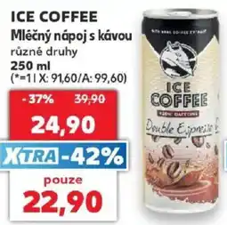 Kaufland Ice Coffee nabídka