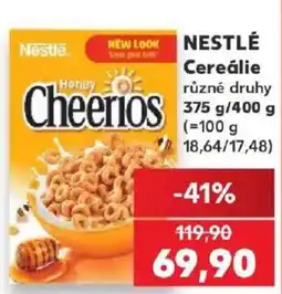 Kaufland Nestlé Honey Cheerios nabídka