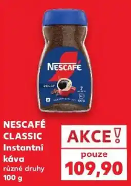 Kaufland Nescafé classic instantní káva nabídka