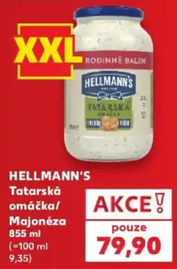 Kaufland Hellmann's Tatarská omáčka / Majonéza nabídka