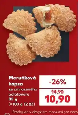 Kaufland Meruňková kapsa nabídka