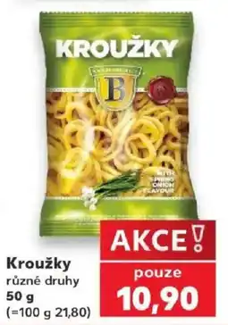Kaufland Kroužky různé druhy nabídka
