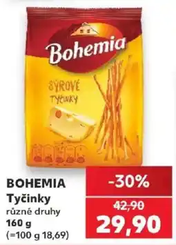Kaufland Bohemia sýrové tyčinky nabídka