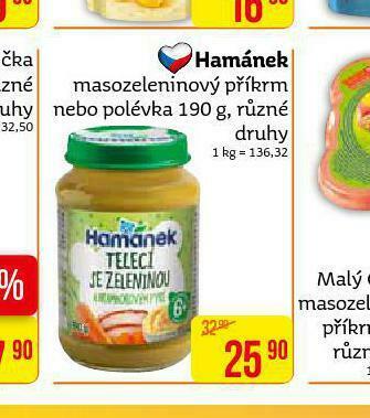 Hamánek masozeleninový příkrm