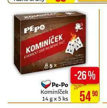 Teta Pe-po kominíček nabídka