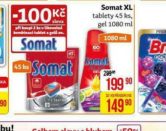 Teta Somat xl tablety, gel nabídka