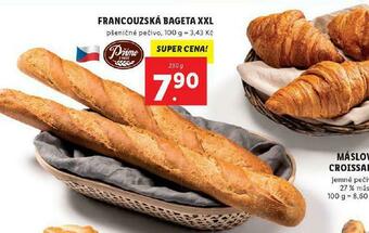 Lidl Francouzská bageta xxl nabídka