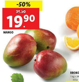 Lidl Mango nabídka