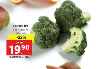Lidl Brokolice nabídka