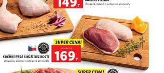 Lidl Kachní prsa s kůží bez kosti nabídka