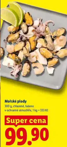Lidl Mořské plody, 300 g, chlazené nabídka